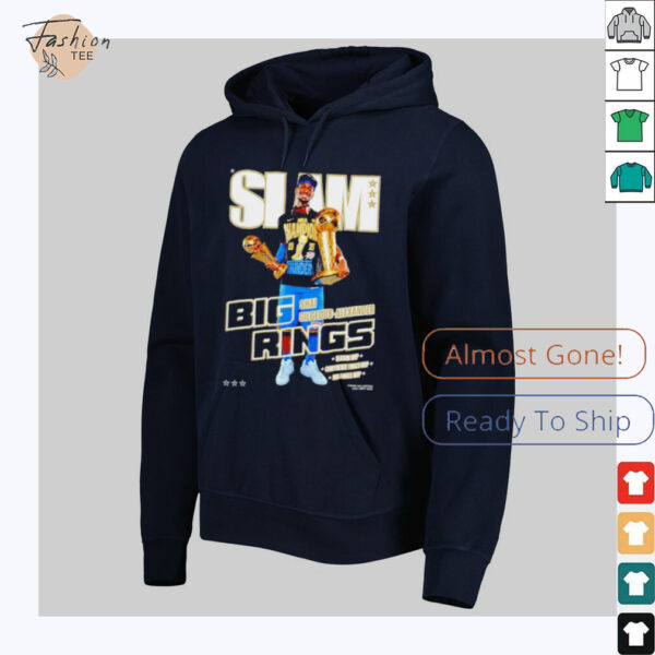 Slam Cover Shai Gilgeous Alexander Big Rings OKC Thunder MVP shirt