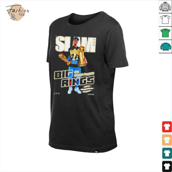 Slam Cover Shai Gilgeous Alexander Big Rings OKC Thunder MVP shirt