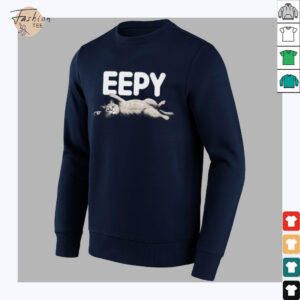 Sleepy Cat EEPY Kitten Funny Animal Lover Shirt