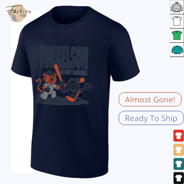 Spencer Torkelson Detroit Tigers Baseball Mid Summer cartoon shirt