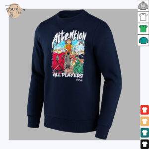 Squid Game 3 attention all players anime shirt