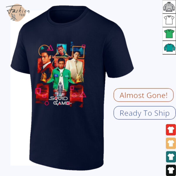 T.O.P Thanos Squid Game movie shirt