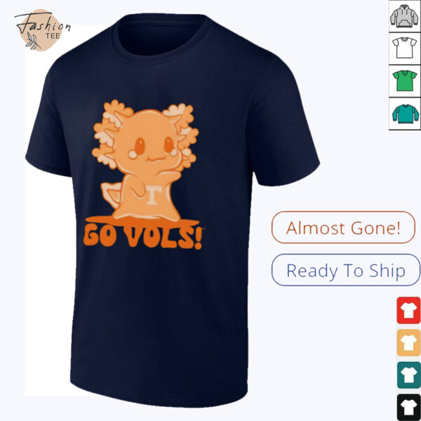 Tennessee Volunteers Axolotl go Vols shirt