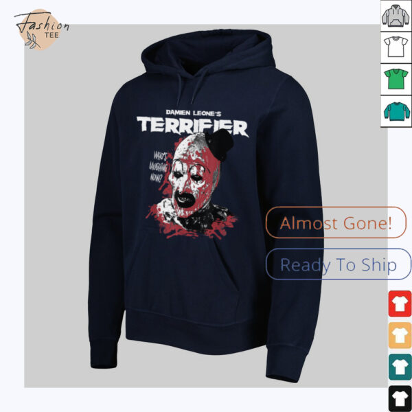Terrifier Distressed Art the Clown Graphic Horror Movie T Shirt