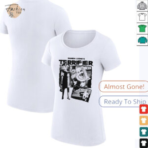 Terrifier Little Pale Girl Creepy Collage Horror Movie T Shirt