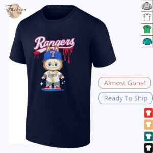 Texas Rangers x Labubu shirt