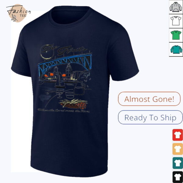 The Flats where the land meets the river shirt