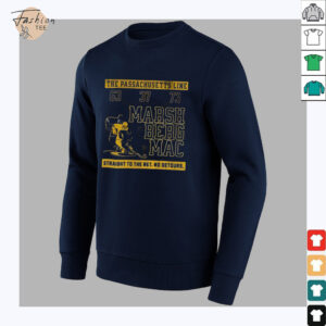 The Passachusetts Line Boston Bruins Hockey Marsh Berg Mac Straight...