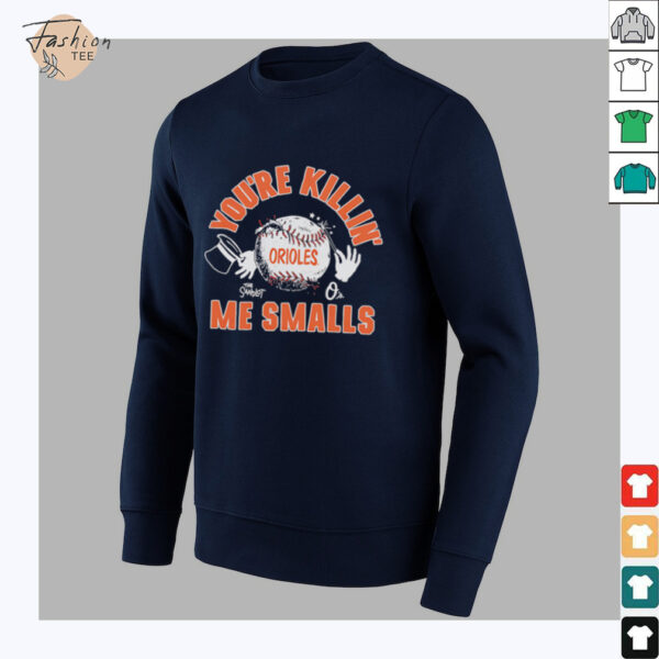 The Sandlot x Baltimore Orioles you’re killin’ me smalls baseball shirt
