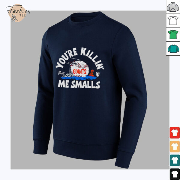 The Sandlot x San Francisco Giants you’re killin’ me smalls baseball shirt