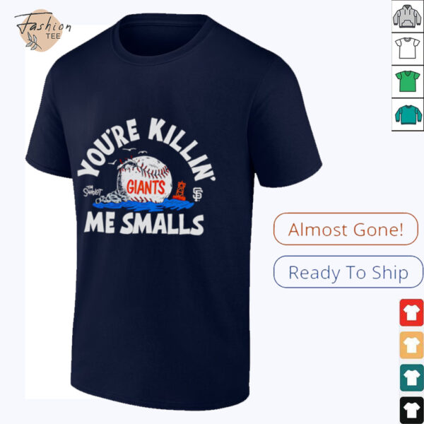 The Sandlot x San Francisco Giants you’re killin’ me smalls baseball shirt