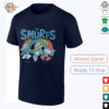 The Smurfs Witching Hour Smurfette Halloween Retro Cartoon  Shirt