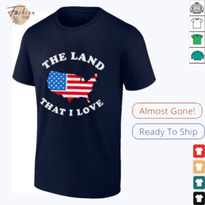 The land that I love USA State shirt