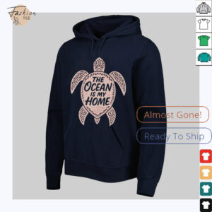 The ocean is my home turtle shirt
