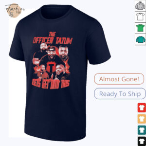 The officer tatum lets get into this shirt