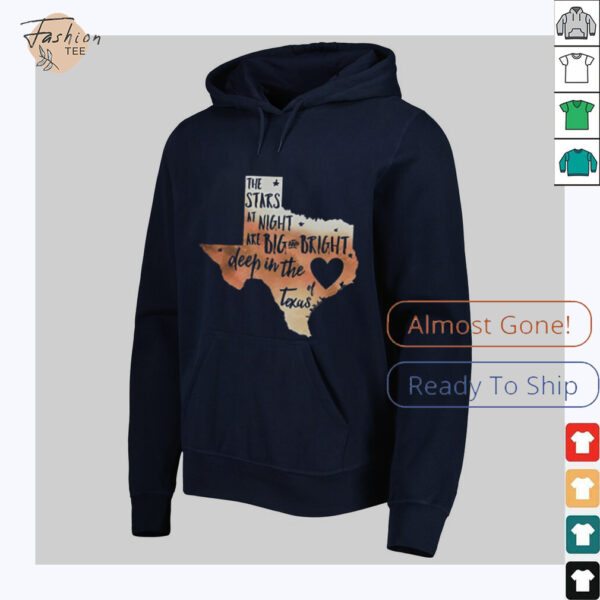 The stars at night are big and bright deep in the heart of Texas shirt