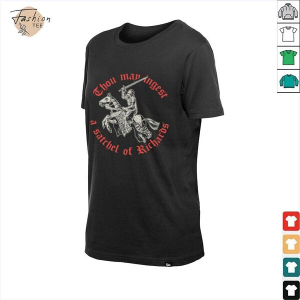 Thou map angest a satchel of richards shirt