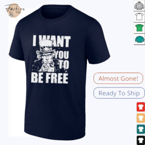 Uncle Sam I want you to be free patriotic USA...