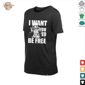 Uncle Sam I want you to be free patriotic USA...
