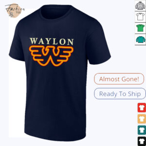 Waylon Jennings silver flying shirt