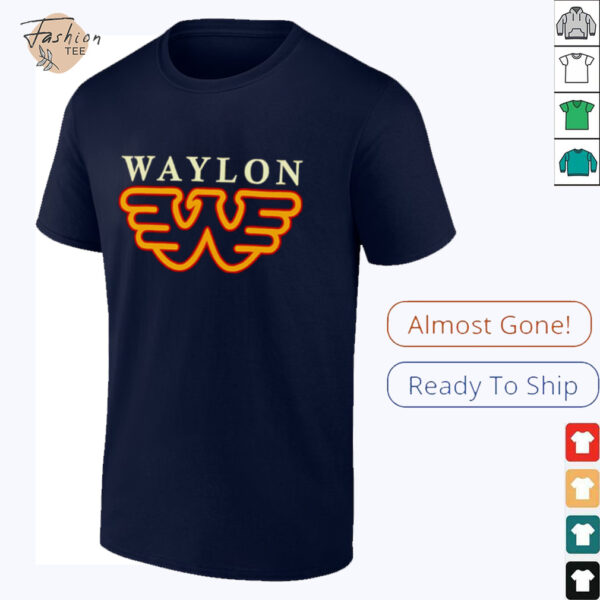 Waylon Jennings silver flying shirt