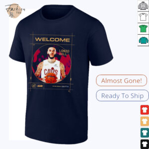 Welcome Lonzo Ball Cleveland Cavalier shirt