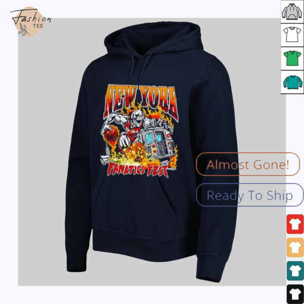 New York Fanatics Fest player skeleton shirt