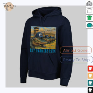 ICE Alligator Alcatraz ready to serve shirt