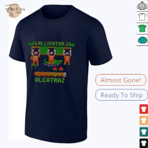 Alligator Alcatraz Trump’s Escape plan pixel art retro video game...