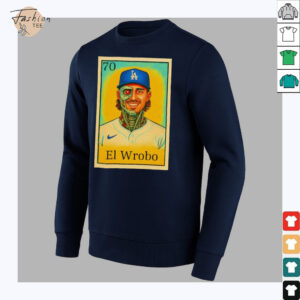 Justin El Wrobo Wrobleski Los Angeles Dodgers shirt