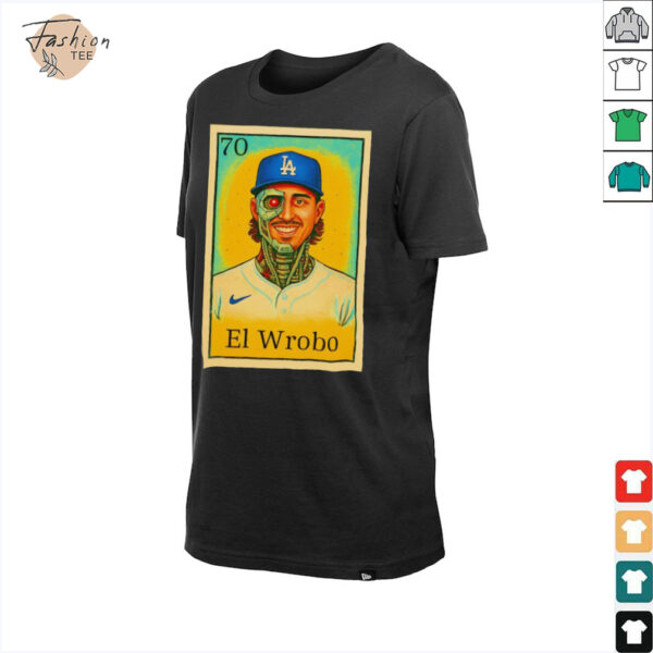 Justin El Wrobo Wrobleski Los Angeles Dodgers shirt